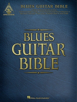 BLUES GUITAR BIBLE TAB RV