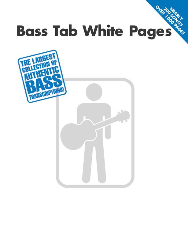 BASS TAB WHITE PAGES