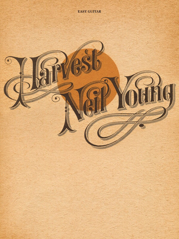 NEIL YOUNG - HARVEST GUITAR TAB RV