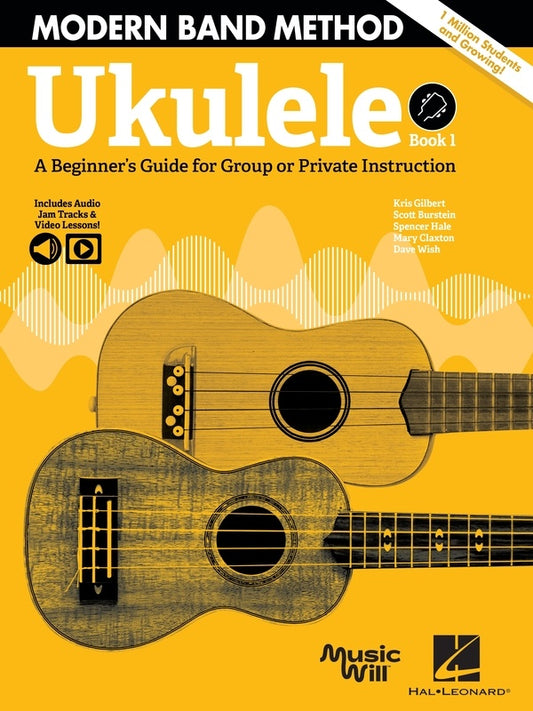 MODERN BAND METHOD UKULELE BK 1 BK/OLM