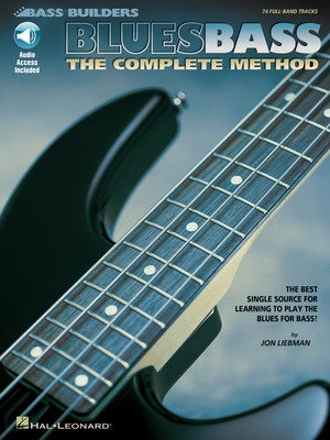 BLUES BASS THE COMPLETE METHOD BASS BUILDERS BK/OLA
