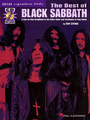 BEST OF BLACK SABBATH SIGNATURE LICKS BK/CD