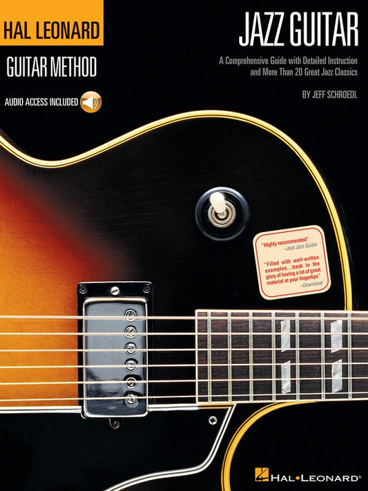 HL GUITAR METHOD JAZZ GUITAR BK/OLA