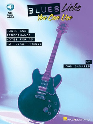 BLUES LICKS YOU CAN USE BK/OLA