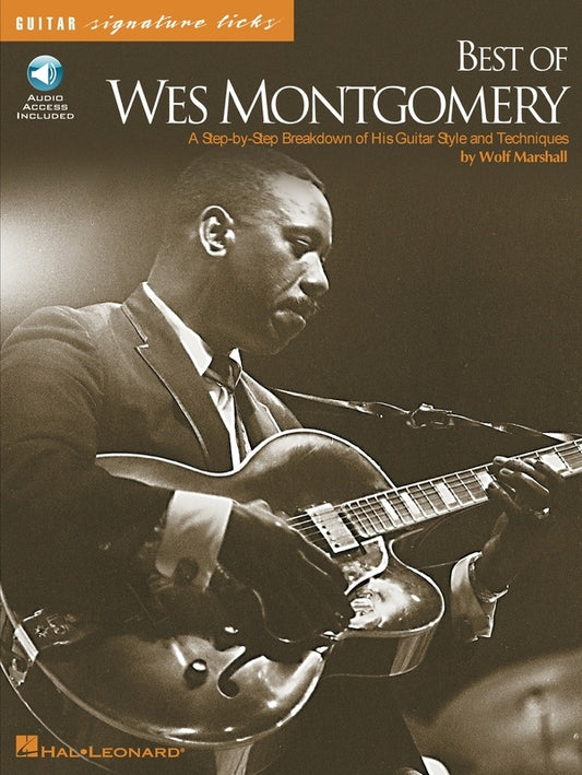 BEST OF WES MONTGOMERY SIGNATURE LICKS GUITAR BK/OLA