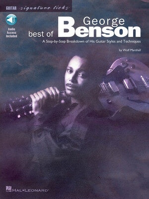 BEST OF GEORGE BENSON SIGNATURE LICKS GUITAR BK/OLA