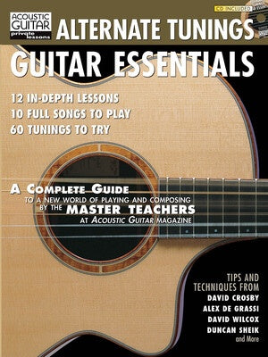 ALTERNATE TUNINGS GUITAR ESSENTIALS BK/CD GTR