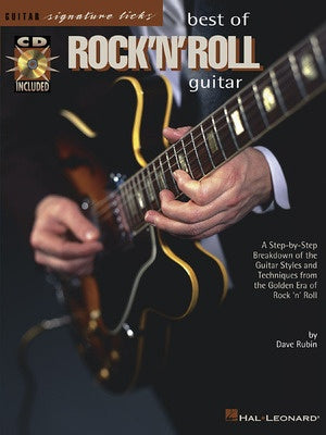 BEST OF ROCK N ROLL GUITAR SIGNATURE LICKS BK/OLA
