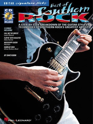 BEST OF SOUTHERN ROCK GUITAR SIGNATURE LICKS BK/CD