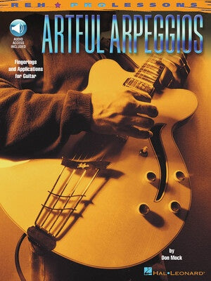 ARTFUL ARPEGGIOS FINGERINGS & APPLICATIONS GUITAR BK/OLA
