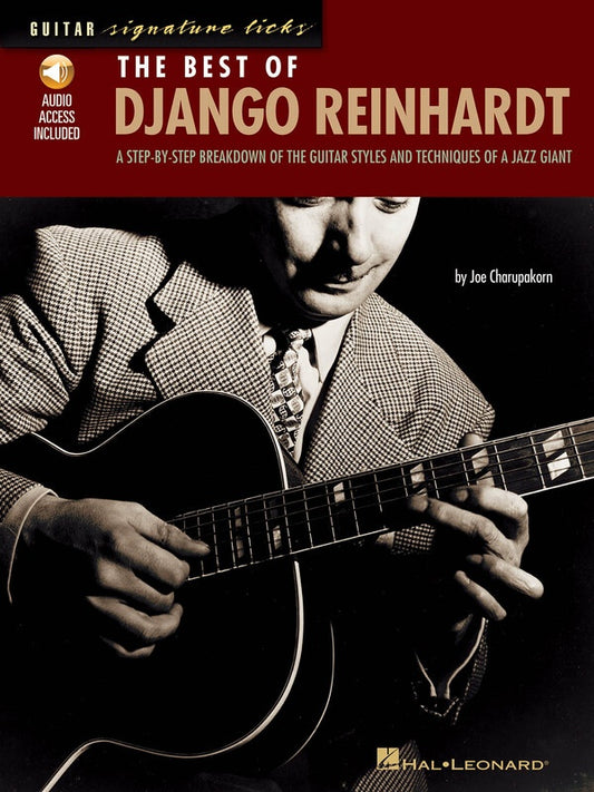 BEST OF DJANGO REINHARDT GUITAR SIGNATURE LICKS BK/OLA
