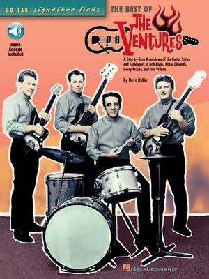 BEST OF THE VENTURES GUITAR SIGNATURE LICKS BK/OLA