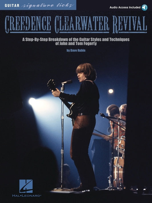 CREEDENCE CLEARWATER REVIVAL GUITAR SIG LICKS BK/OLA