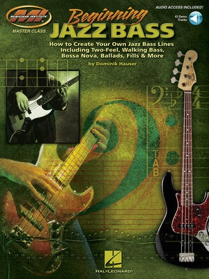 BEGINNING JAZZ BASS BK/CD