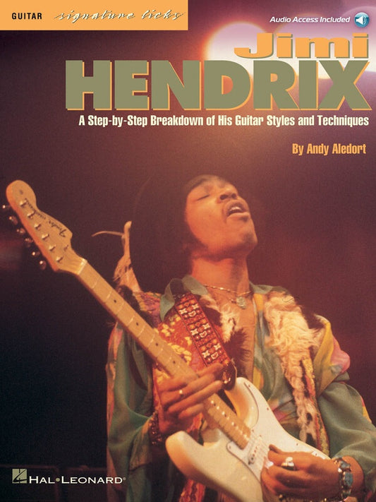 JIMI HENDRIX - SIGNATURE LICKS BK/OLA