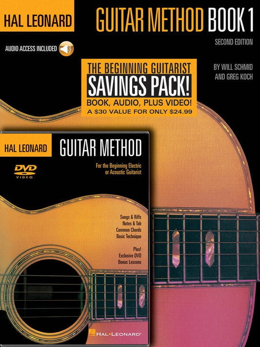 HL GUITAR METHOD BEGINNER PACK BK1 BK/OLA/DVD
