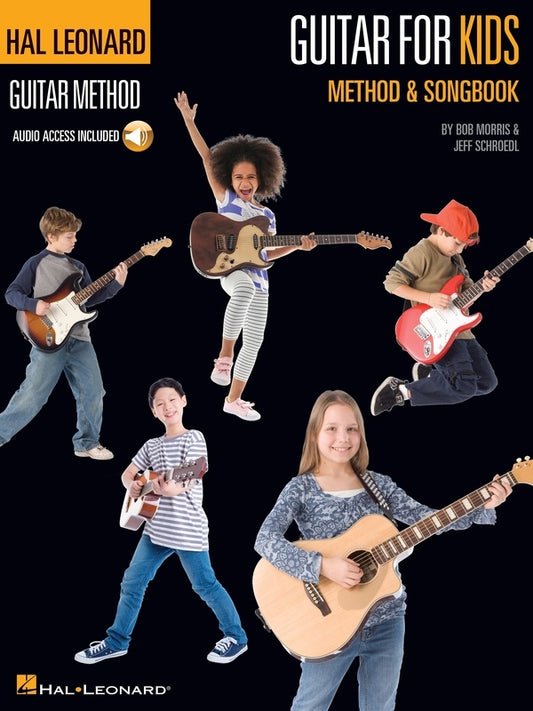 HL GUITAR FOR KIDS METHOD AND SONGBOOK BK/OLA