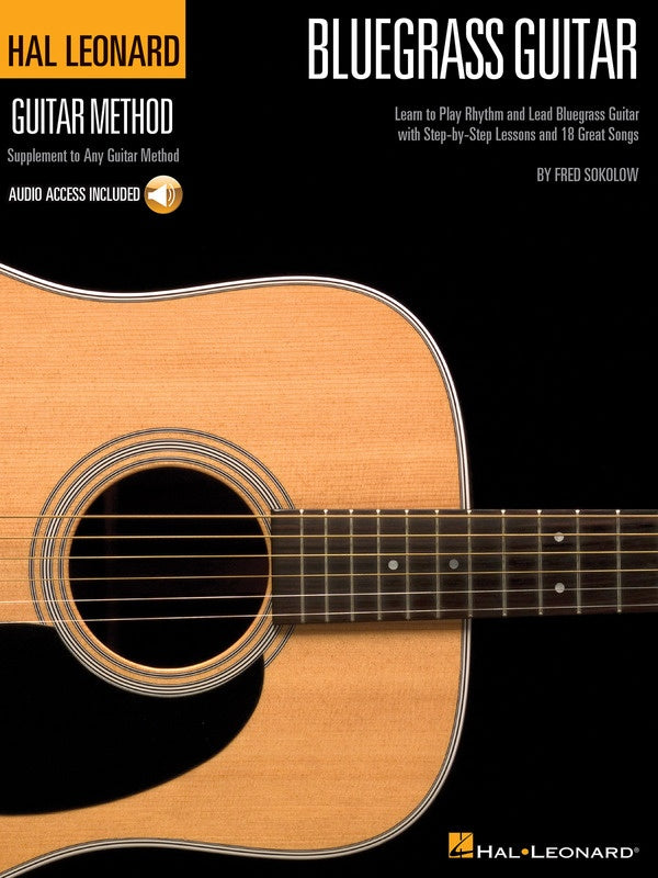 HL GUITAR BLUEGRASS METHOD BK/OLA