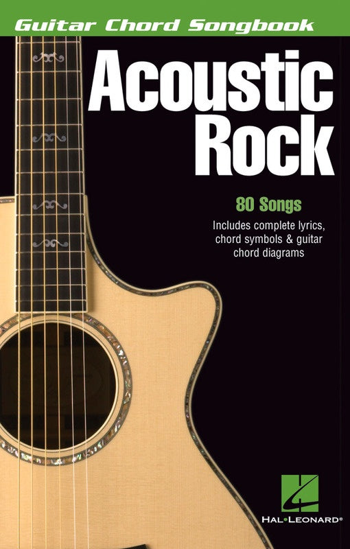 GUITAR CHORD SONGBOOK ACOUSTIC ROCK