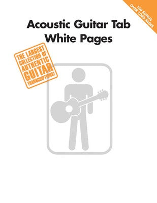 ACOUSTIC GUITAR TAB WHITE PAGES