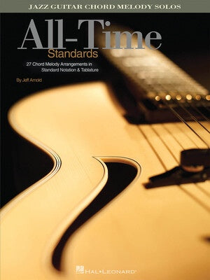 ALL TIME STANDARDS JAZZ GTR CHORD MEL SOLOS