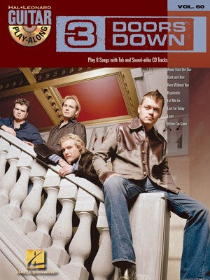3 DOORS DOWN GTR PLAY ALONG BK/CD V60