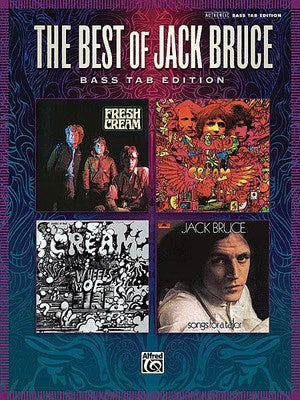 BEST OF JACK BRUCE BASS TAB