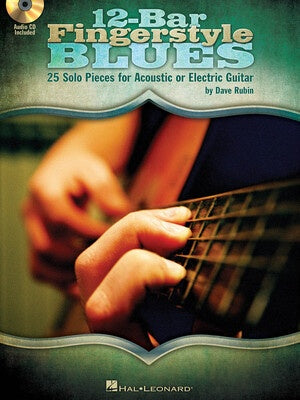 12 BAR FINGERSTYLE BLUES BK/OLA