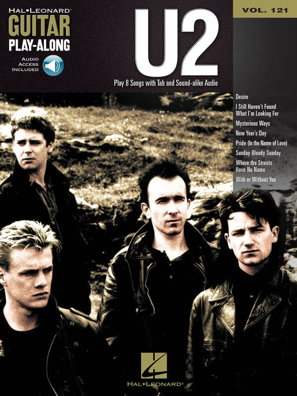 U2 - GUITAR PLAYALONG V121 BK/OLA