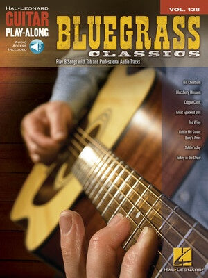 BLUEGRASS CLASSICS GUITAR PLAY ALONG BK/CD V138