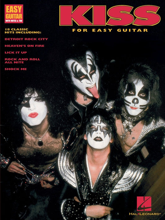 KISS FOR EASY GUITAR NOTES & TAB