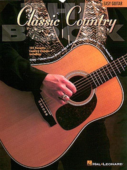 CLASSIC COUNTRY THE BOOK EASY GUITAR