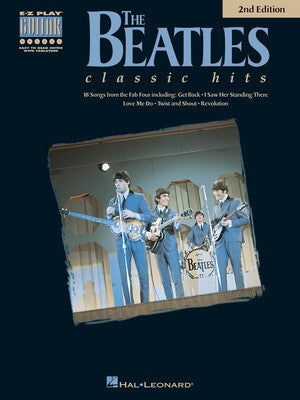 BEATLES CLASSIC HITS EZ PLAY GUITAR 2ND EDITION