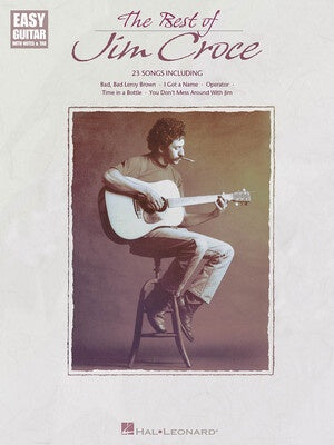 BEST OF JIM CROCE EASY GUITAR NOTES & TAB