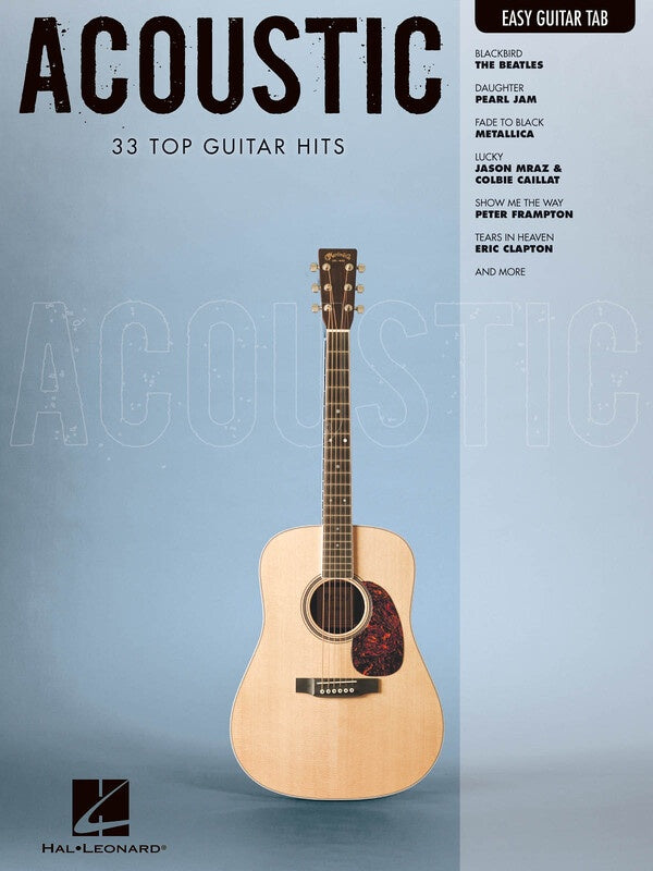 ACOUSTIC EASY GUITAR EASY GUITAR NOTES & TAB