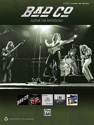 BAD COMPANY GUITAR TAB ANTHOLOGY