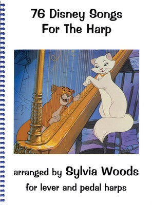 76 DISNEY SONGS FOR THE HARP (FOLK HARP)