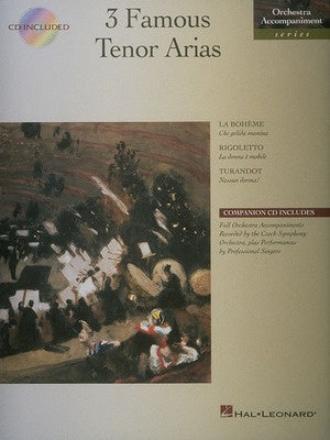 3 FAMOUS TENOR ARIAS BK/CD