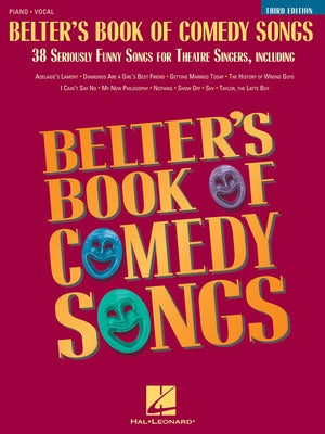 BELTERS BOOK OF COMEDY SONGS PVG