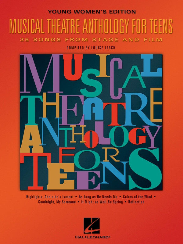 MUSICAL THEATRE ANTHOLOGY TEENS WOMENS