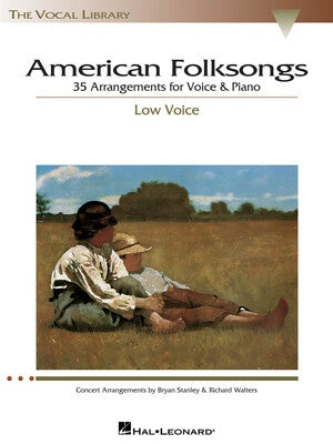 AMERICAN FOLKSONGS PV LOW VOICE