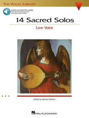 14 SACRED SOLOS LOW VOICE BK/OLA
