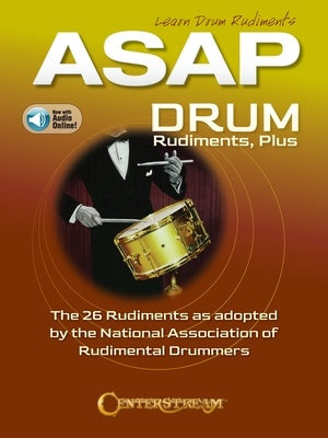 ASAP DRUM RUDIMENTS PLUS BK/OLA