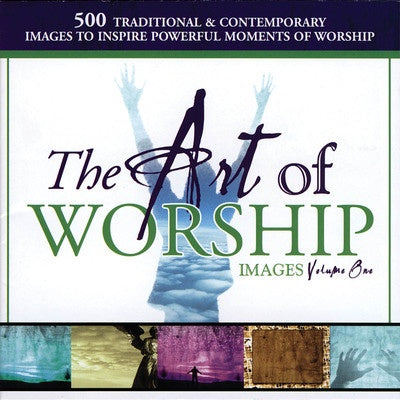 ART OF WORSHIP IMAGES POWERPOINT CD