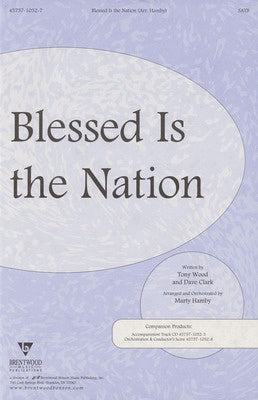 BLESSED IS THE NATION SATB