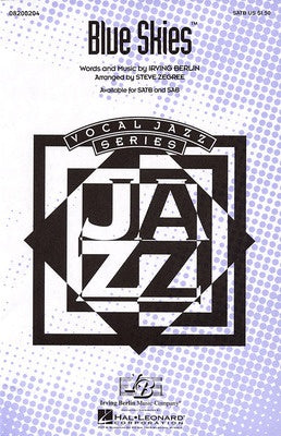 BLUE SKIES SATB ARR ZEGREE