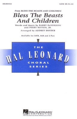 BLESS THE BEASTS AND CHILDREN SATB