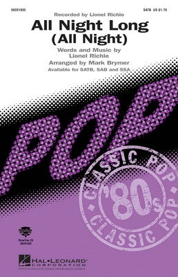 ALL NIGHT LONG SATB