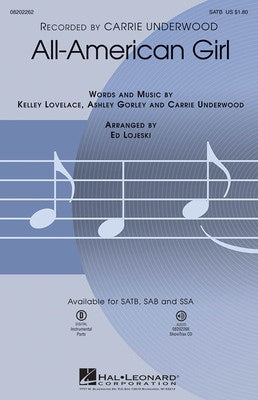 ALL AMERICAN GIRL SATB