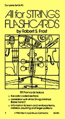 ALL FOR STRINGS FLASHCARDS